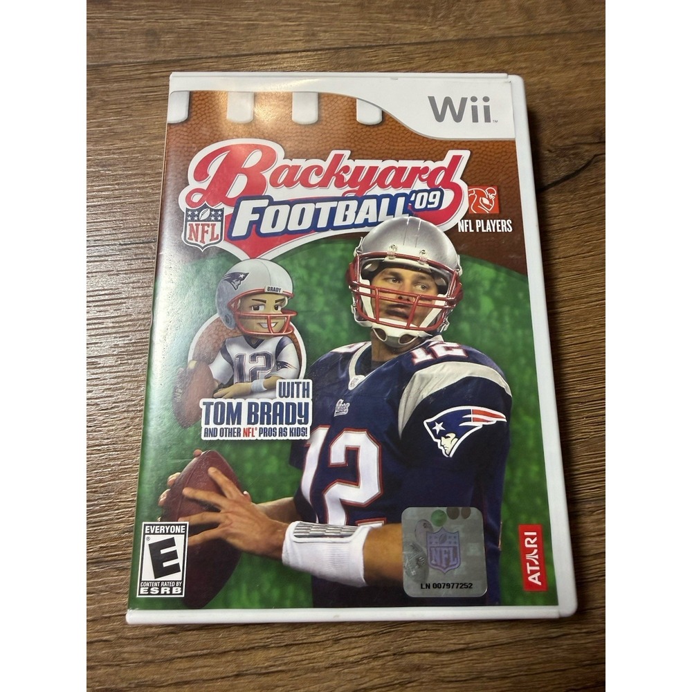 Backyard Football '09 Wii‎ Game with Tom Brady